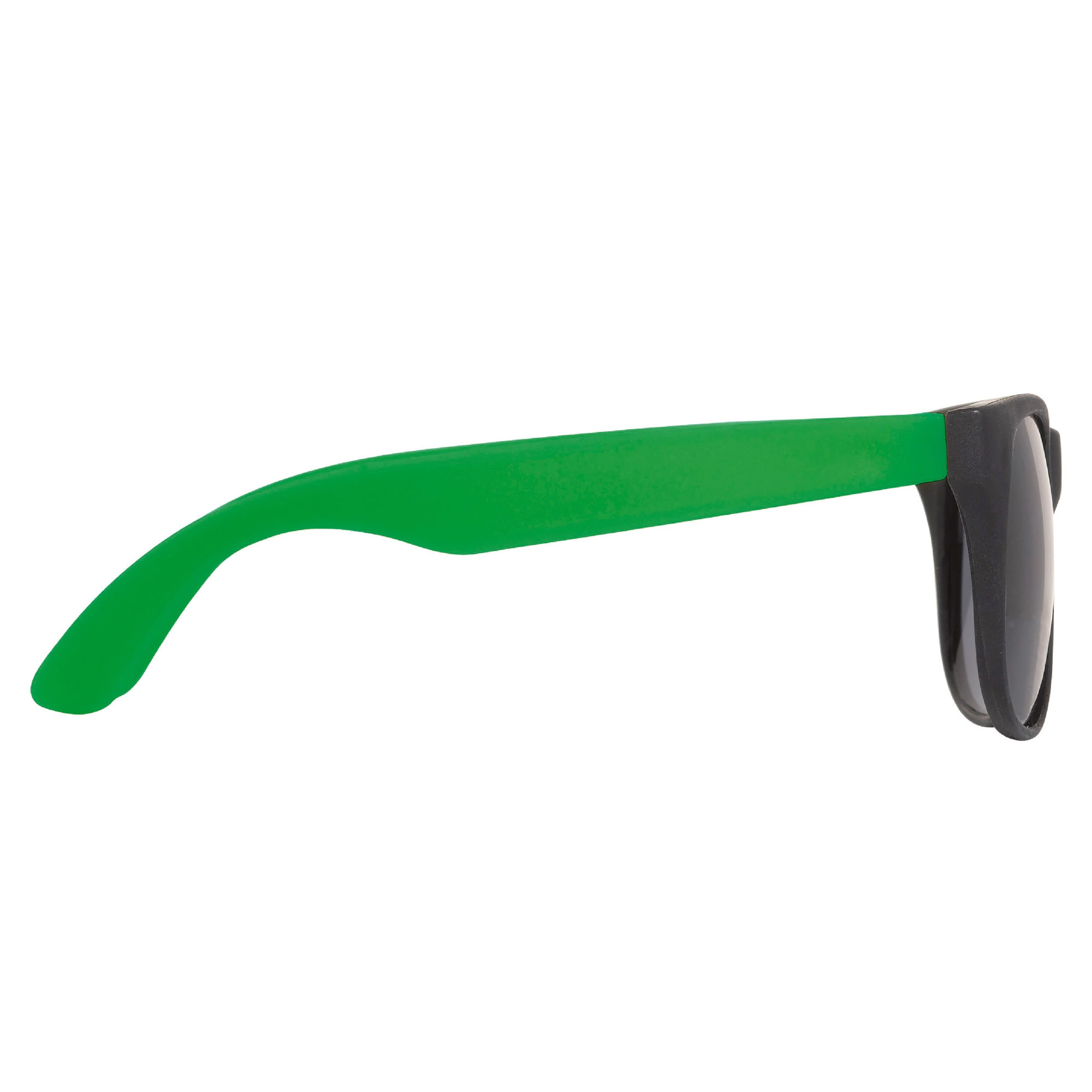 Sonnenbrille Neon UV400 - schwarz  -  grün-409