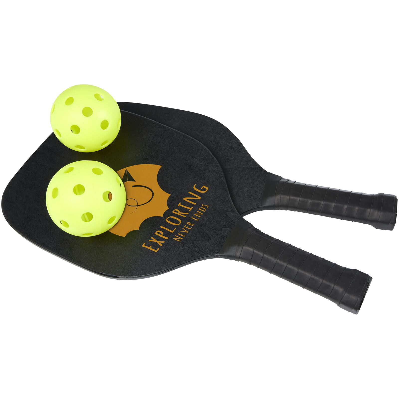 Enrique Paddelballset im Netzbeutel - schwarz-712