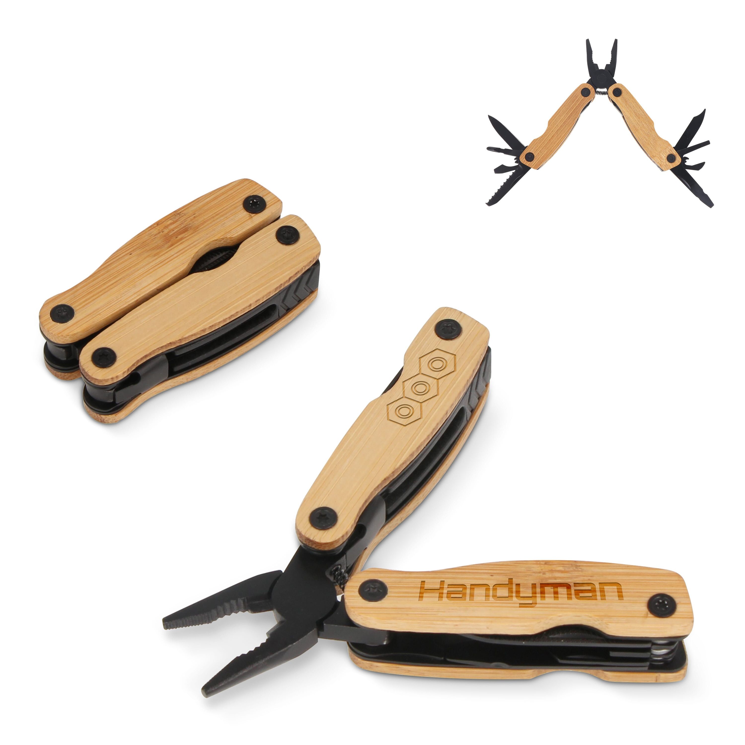 Multi-Tool Bamboo 12 Funktionen - schwarz-846