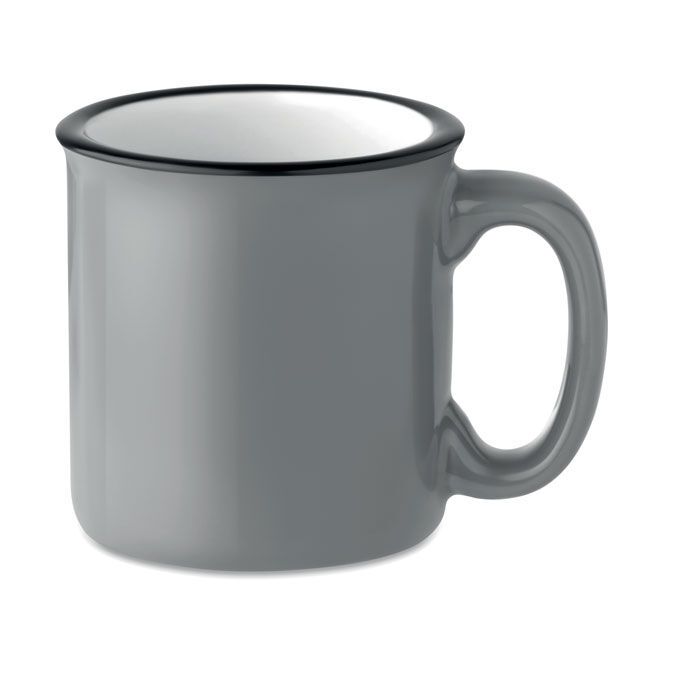Keramischer Vintage Becher 240 ml TWEENIES - grau-682
