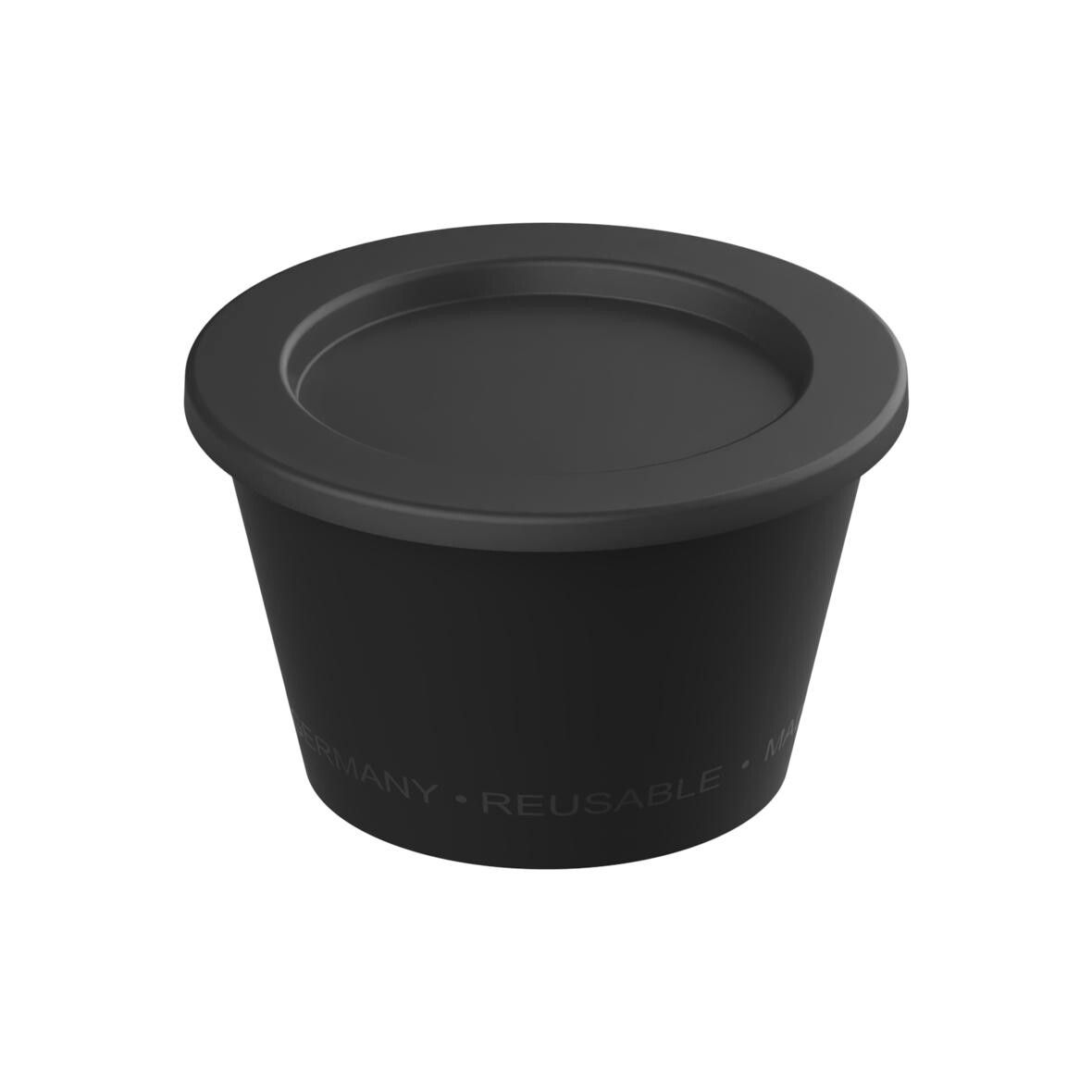 Dipbecher ToGoPlus, 100 ml - schwarz-659