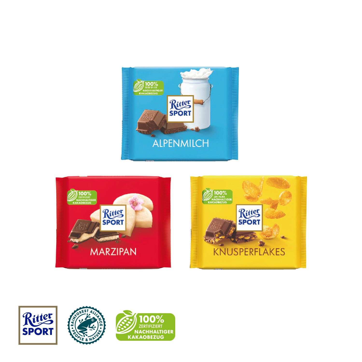 Schokotafel Ritter Sport „Osterhase”-615