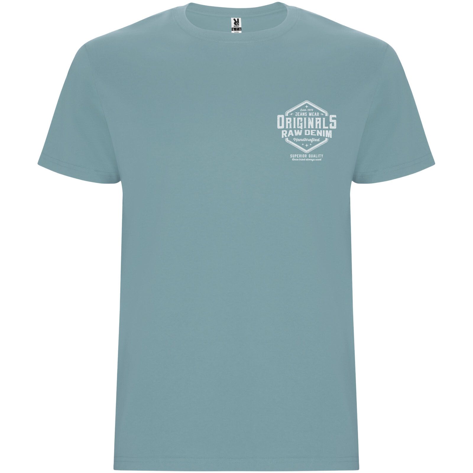 Stafford T-Shirt für Herren - dusty blau - S-852