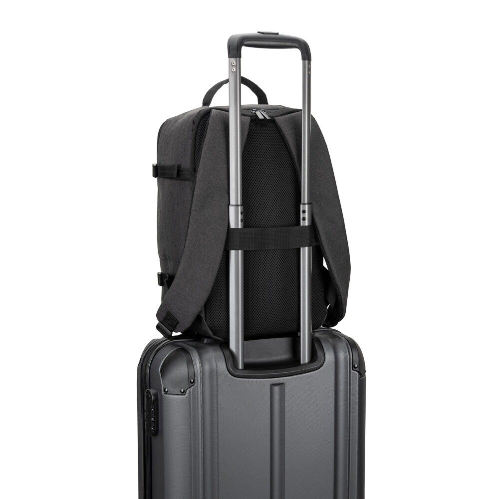 CIES RUCKSACK – Fluggesellschafts-Maßvorgaben erfüllt, 600D Polyester - dunkelgrau-73