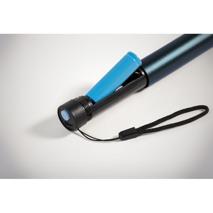 Wiederaufladbare Taschenlampe LUMEZO - marineblau-643
