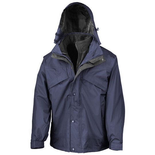 3-in-1 Zip & Clip Jacket - navy-53