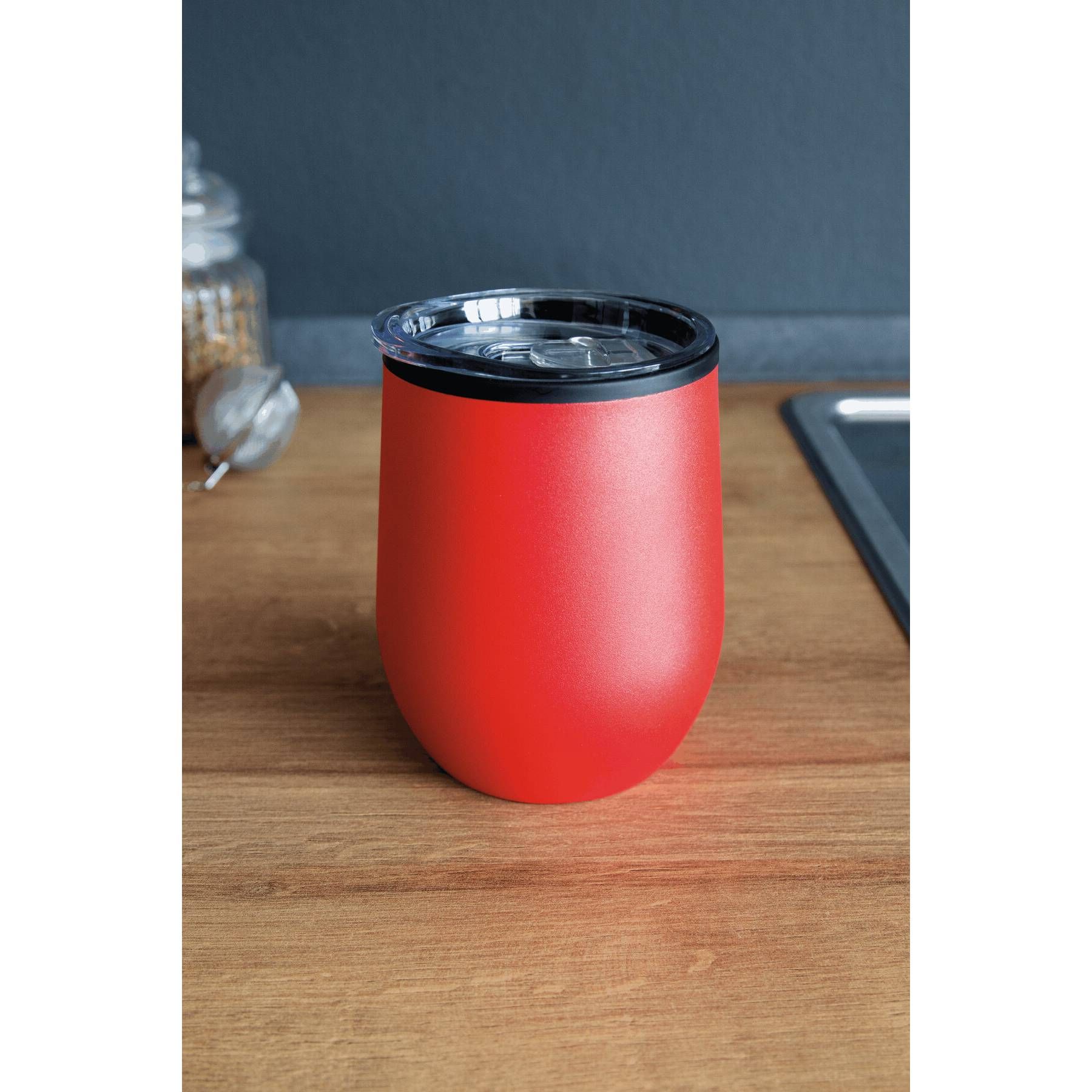 Isolierbecher BOWLY - rot-736