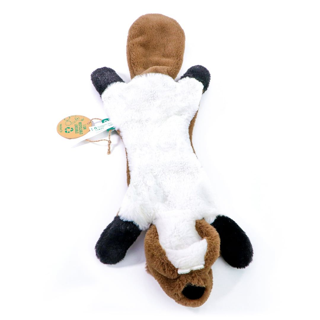 MiniFeet® Hundespielzeug RecycelBiber - braun-339