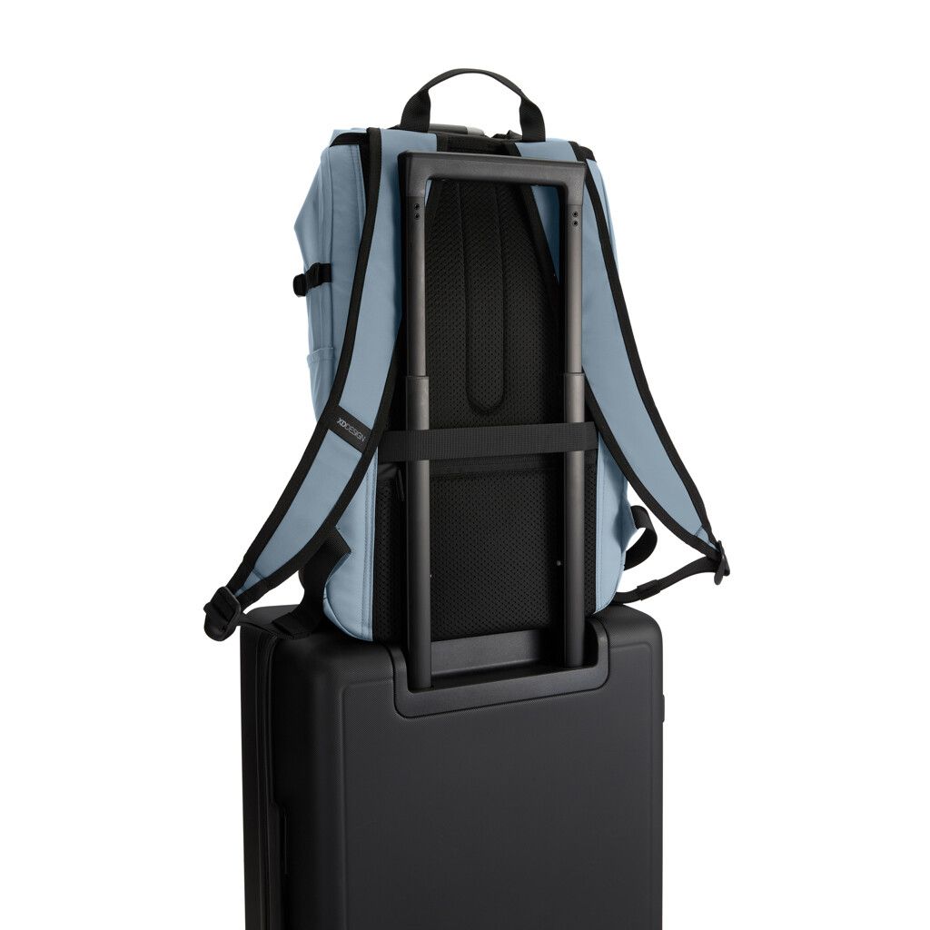 Urban wasserabweisender Anti-Diebstahl Rucksack - blau-125