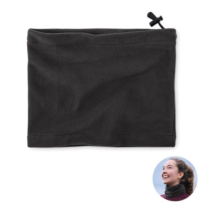Fleece-Mehrzweckmütze BLIZZARD RPET - schwarz-344