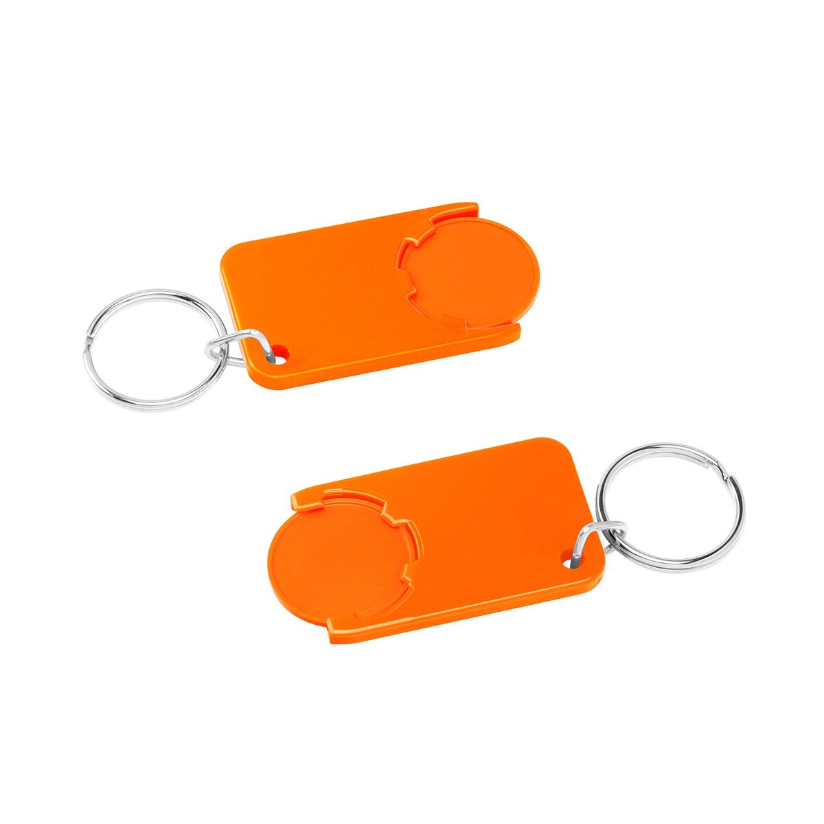 Chiphalter mit 1€-Chip Beta - orange, orange-533