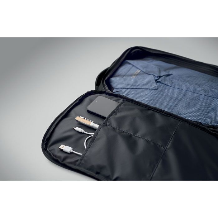 Rucksack in Kabinengröße FLYSAFE - schwarz-6