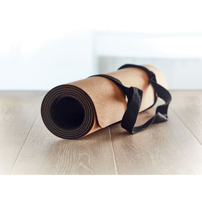 Yoga Matte Kork SAVASANA - beige-288