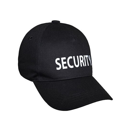 SECURITY - Cap for Adults - black-997