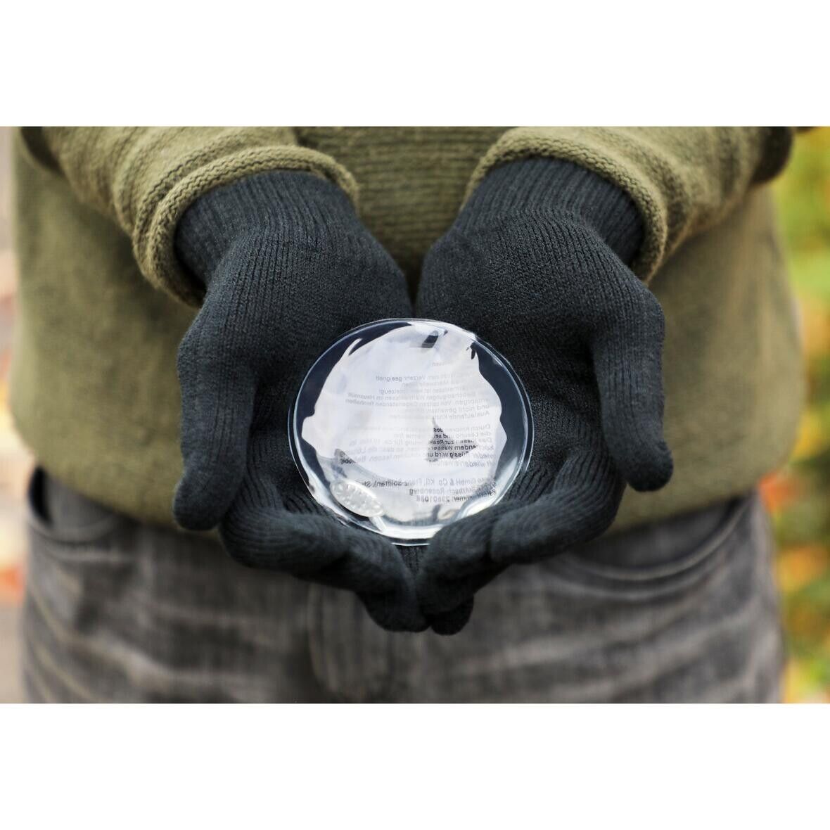 Gel-Wärmekissen Rund - transparent-691