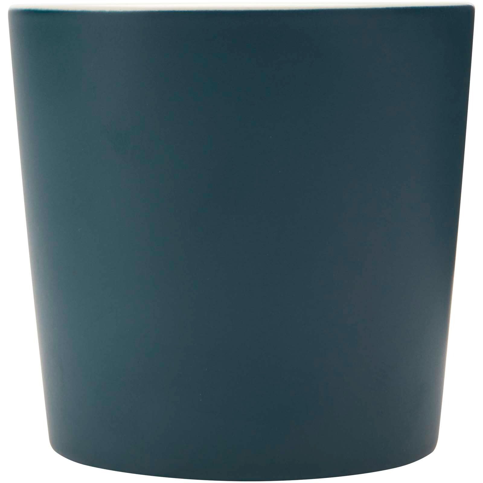 Cali 370 ml Keramiktasse mit matter Oberfläche - tiefseeblau-800