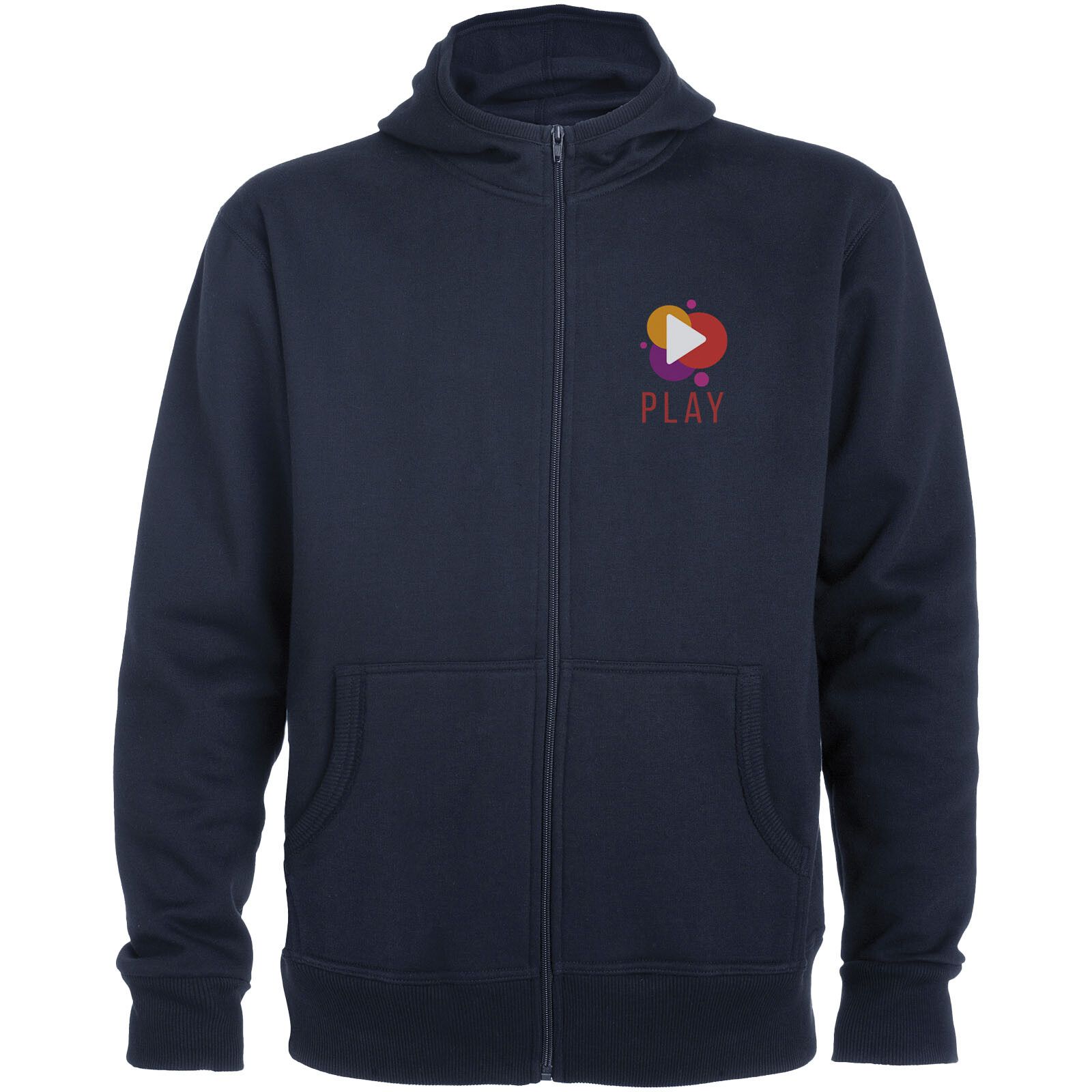 Montblanc Kapuzensweatjacke  - marineblau - XL-977