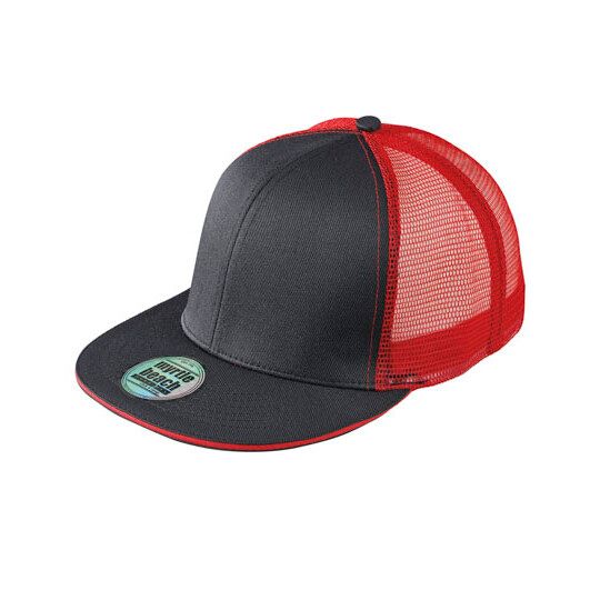Pro Cap Mesh 6 Panel - black - charcoal-370