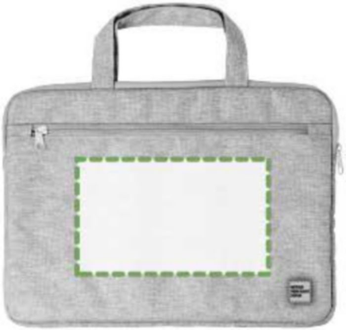 Veredelungsposition Tasche auf der Vorderseite