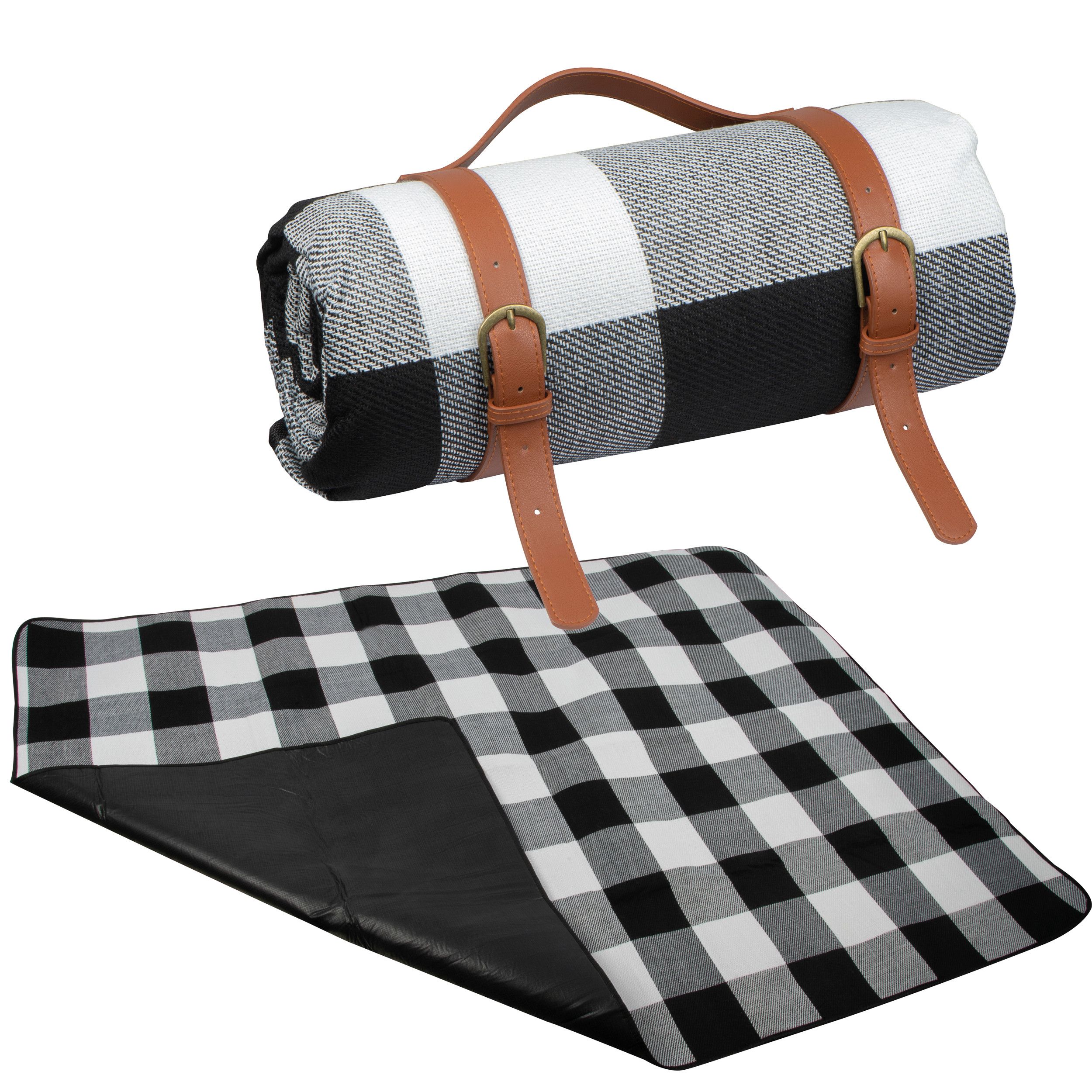 Picknickdecke mit Tragegurt - bunt-778