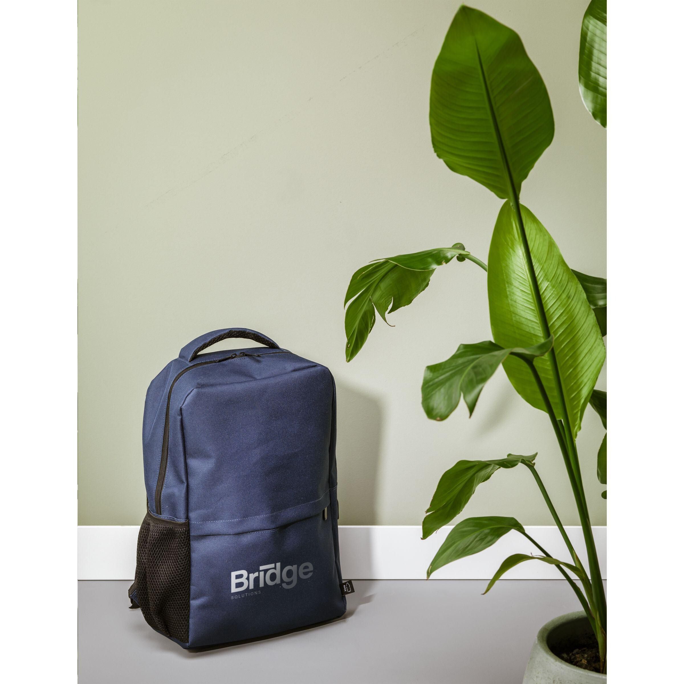 Finley GRS RPET Laptop Backpack Rucksack - blau-447