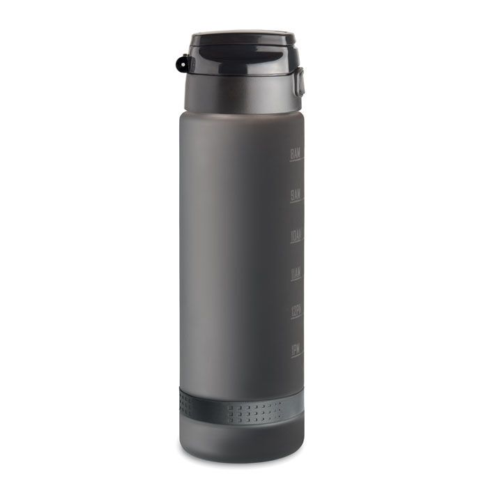 Sport-Trinkflasche RPET 1L LEVEL - schwarz-922