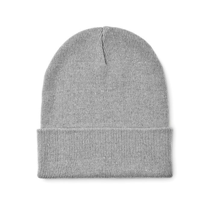 Beanie mit Bündchen BEANIX - grau-341