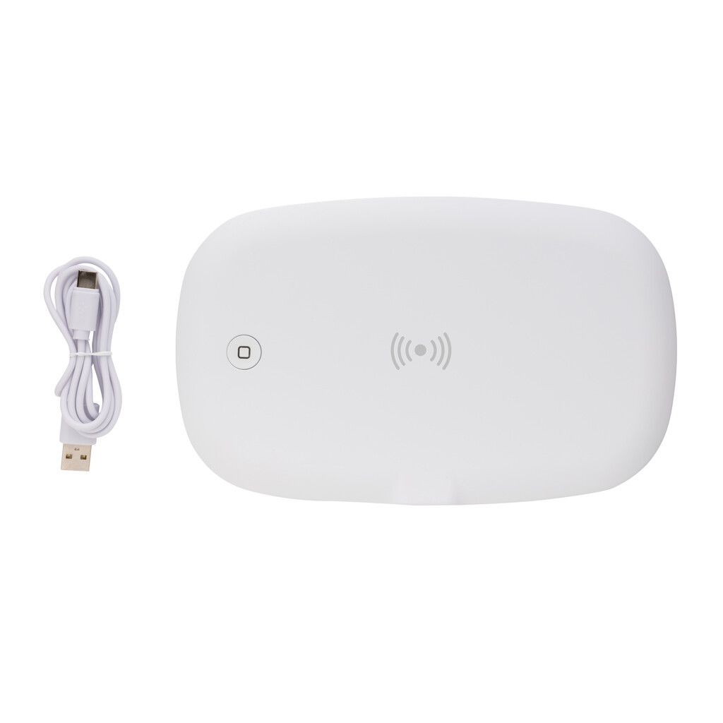 UV-C Sterilisations-Box mit 5W Wireless Charger - weiß-574
