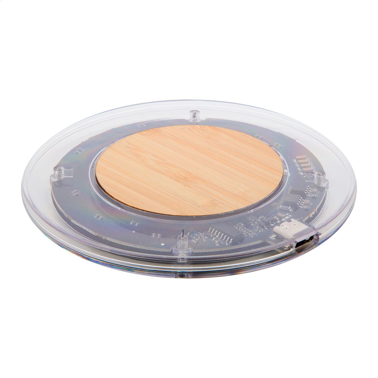 SeeCharge transparenter Wireless-Charger - natur - transparent-585