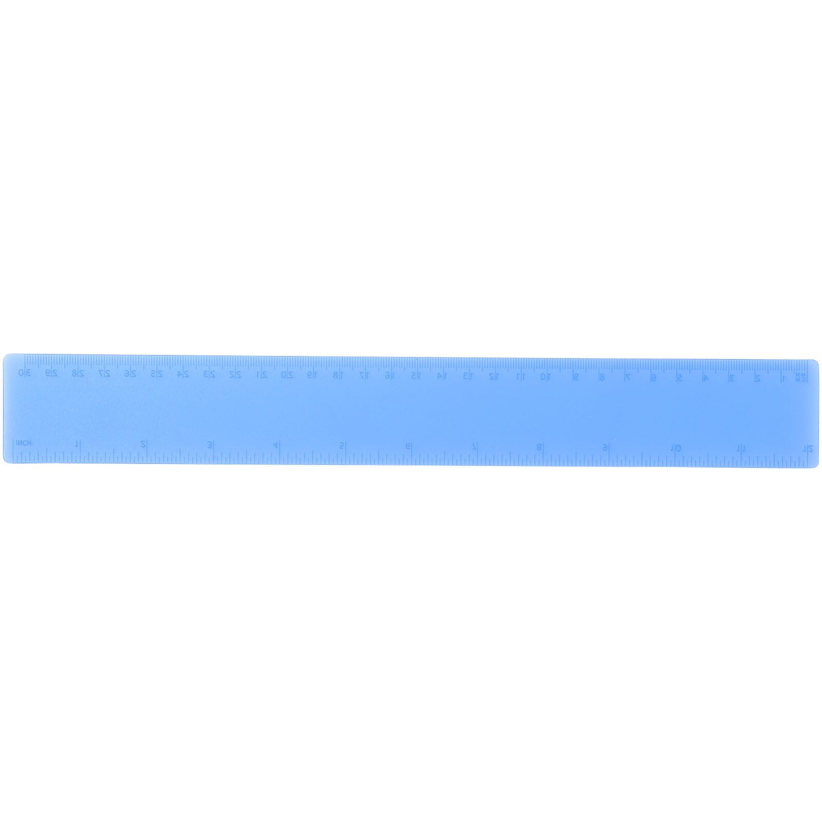 Rothko 30 cm Kunststofflineal - blau mattiert-118