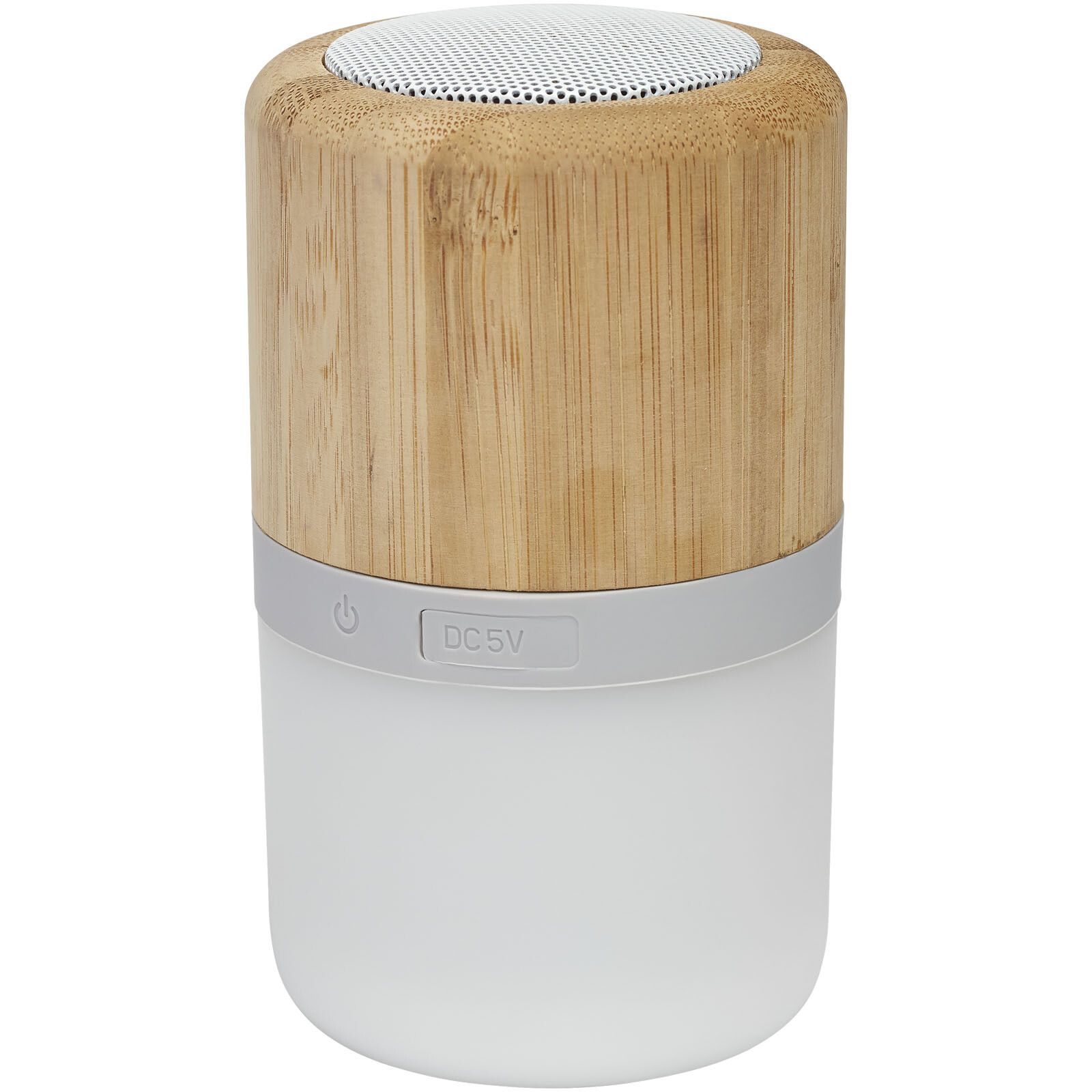 Aurea Bluetooth Lautsprecher aus Bambus mit Licht  - natur-271