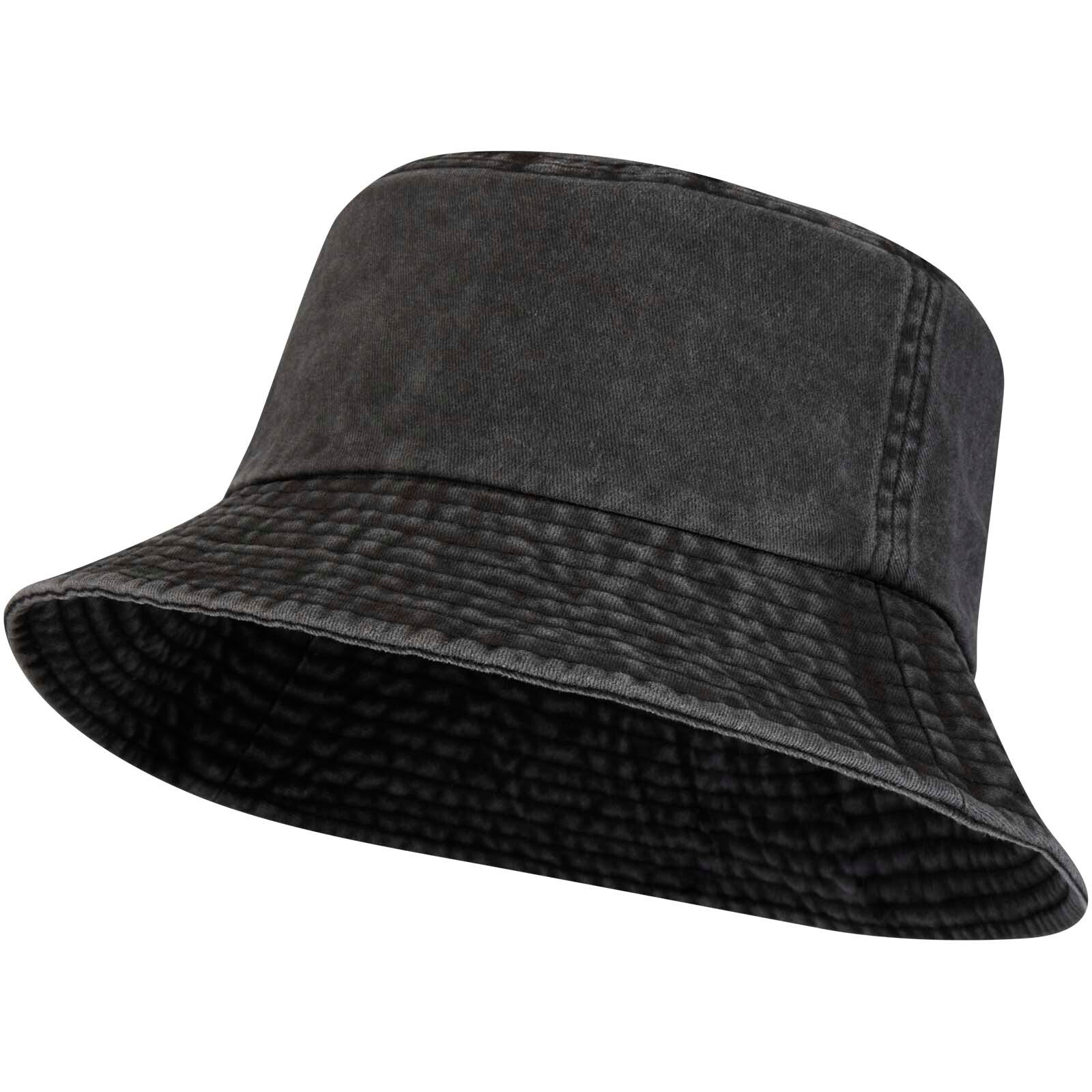 Mitica Sonnenhut washed - schwarz-599