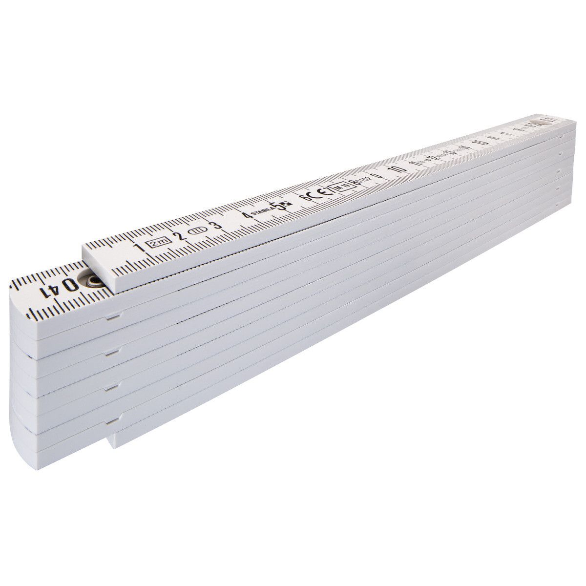 STABILA Kunststoff-Gliedermaßstab 1107 - 2 Meter - weiß-181
