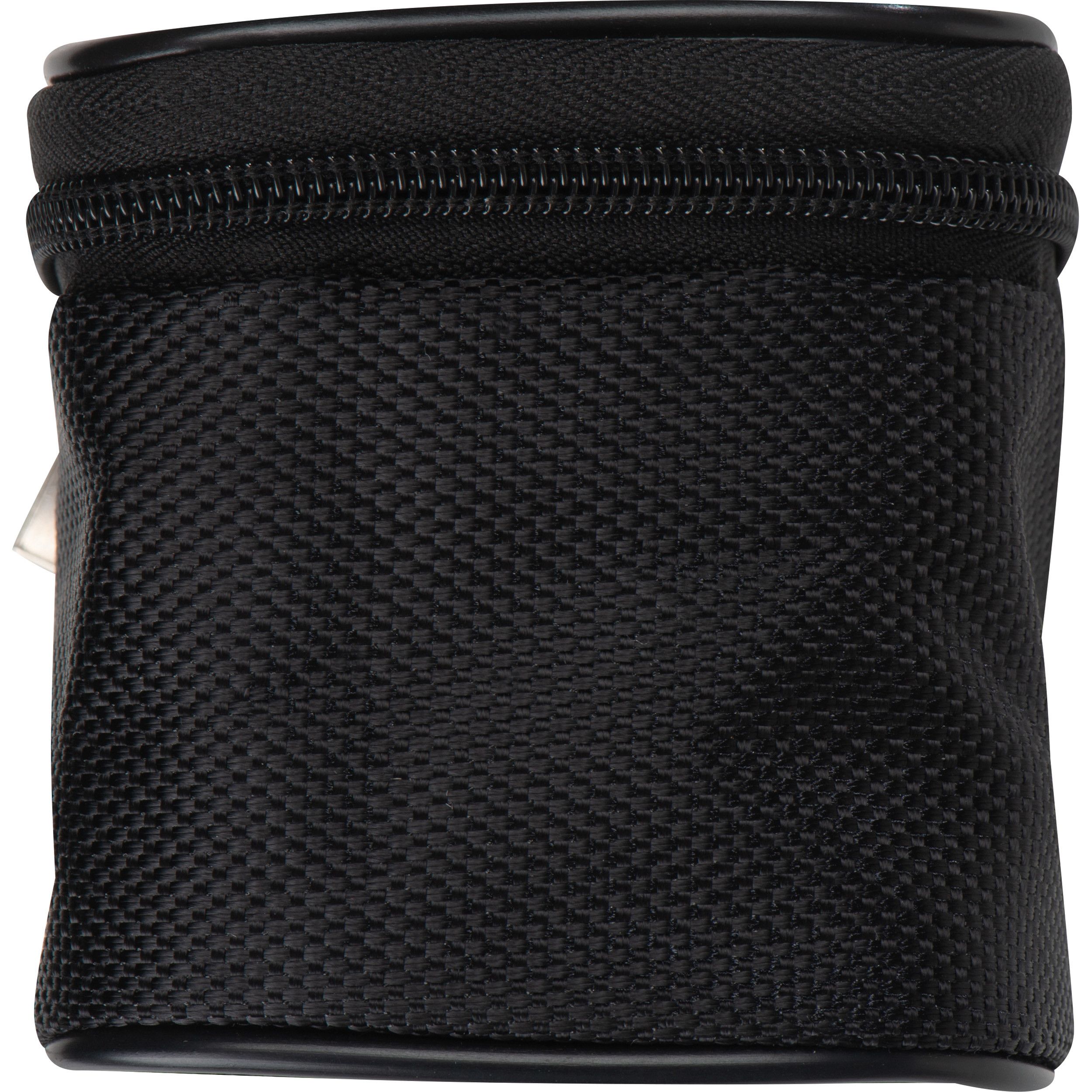 Gummierter Reiseadapter in einem Etui - schwarz-410