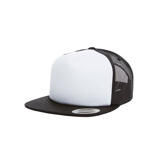 Foam Trucker With White Front - black - white - black-173