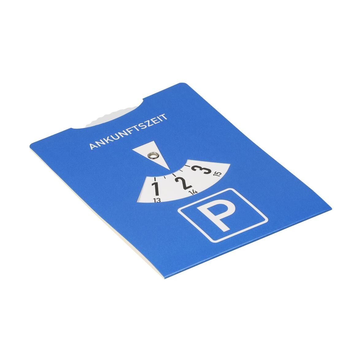 Papp-Parkscheibe E-Mobility - blau - grün-295