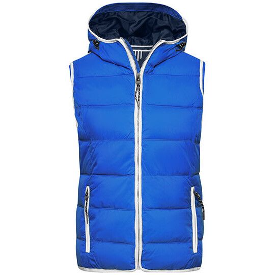 Ladies´ Maritime Vest - nautic blue - white-569