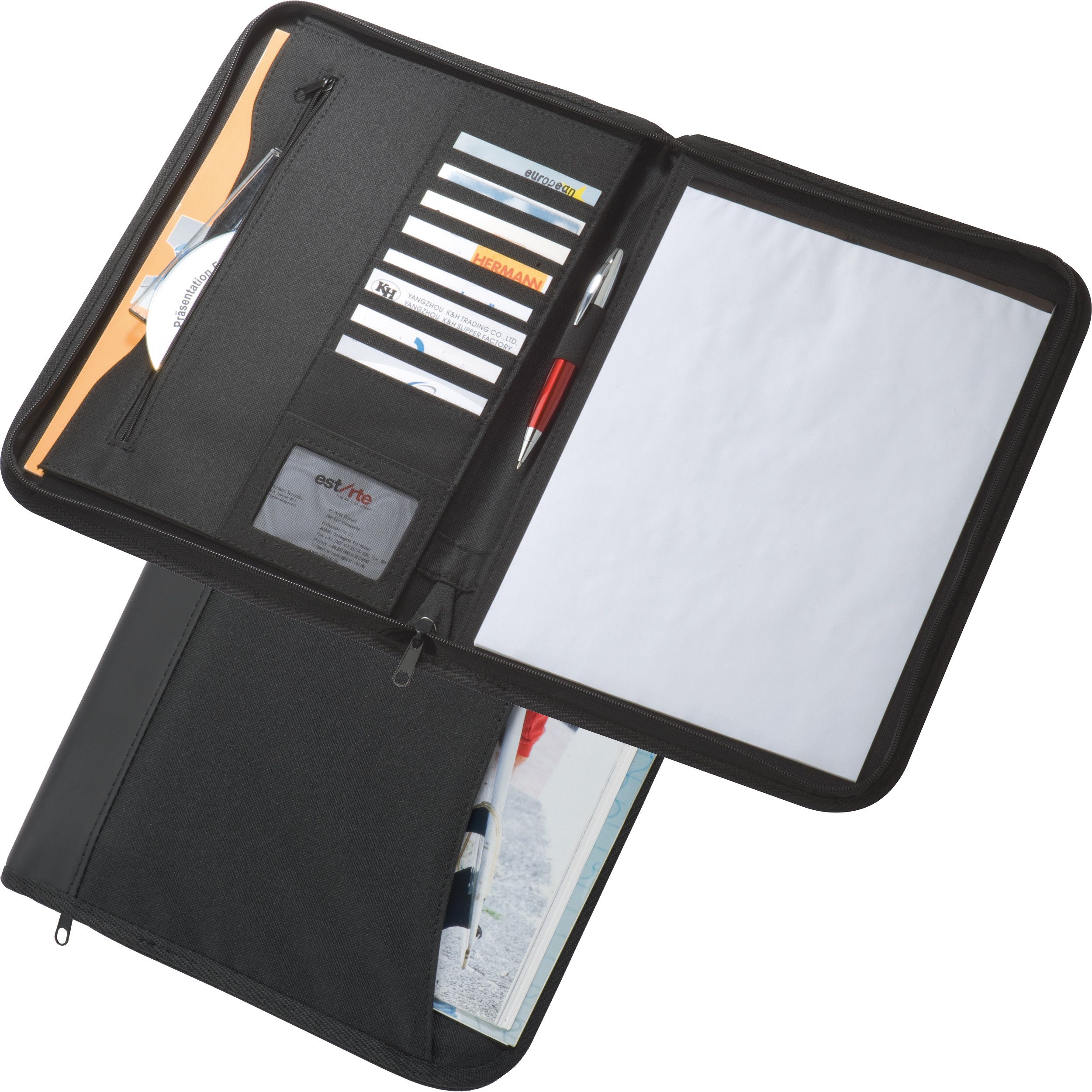 A4 Businessmappe Panama - schwarz-507