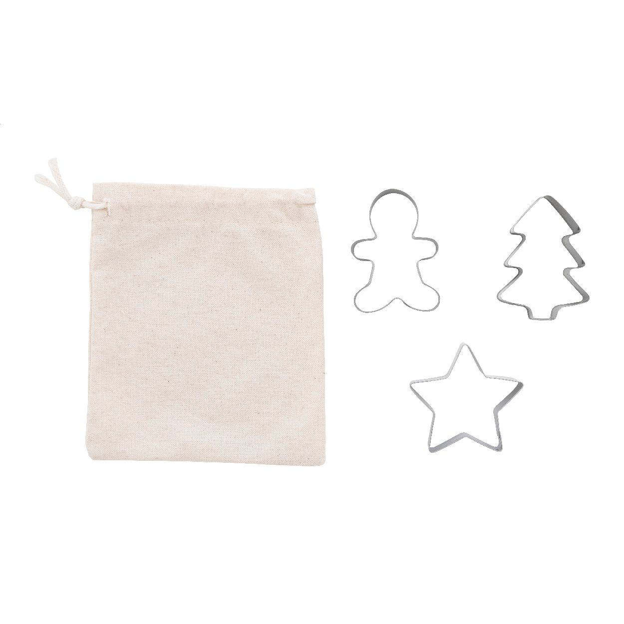 Pepparku Weihnachts-Ausstechformen-Set - silber-360