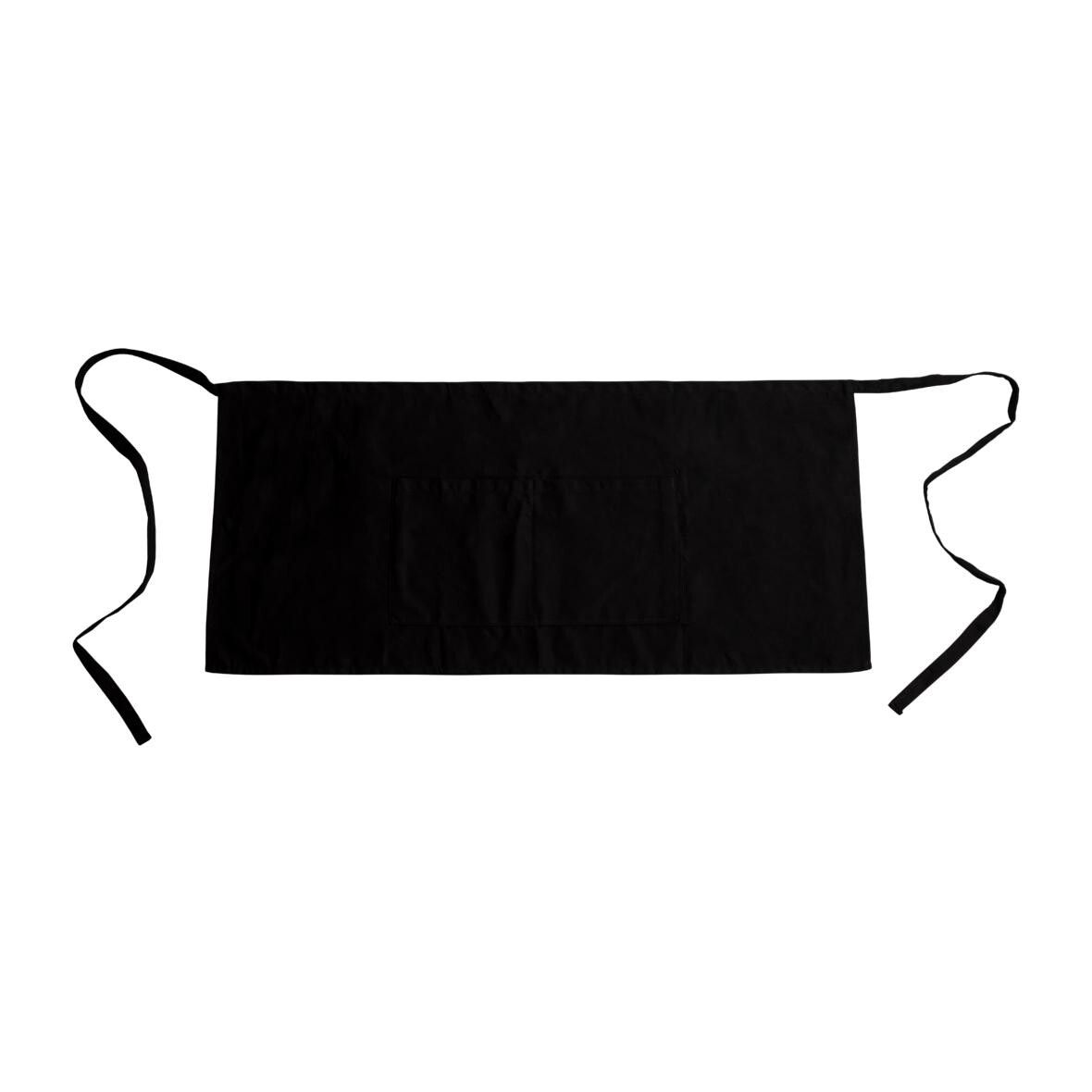 Taillen-Schürze Gastro, 40x90 cm - schwarz-950