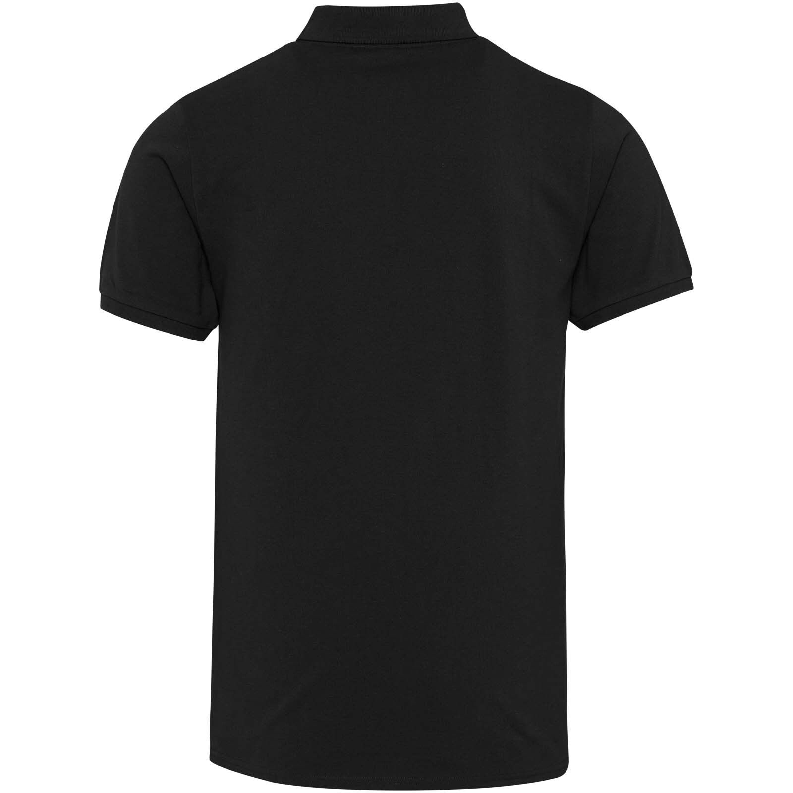 Beryl 220 g/m² Kurzärmeliges Poloshirt Bio-Recyclingmaterial (OCS), unisex - schwarz-757