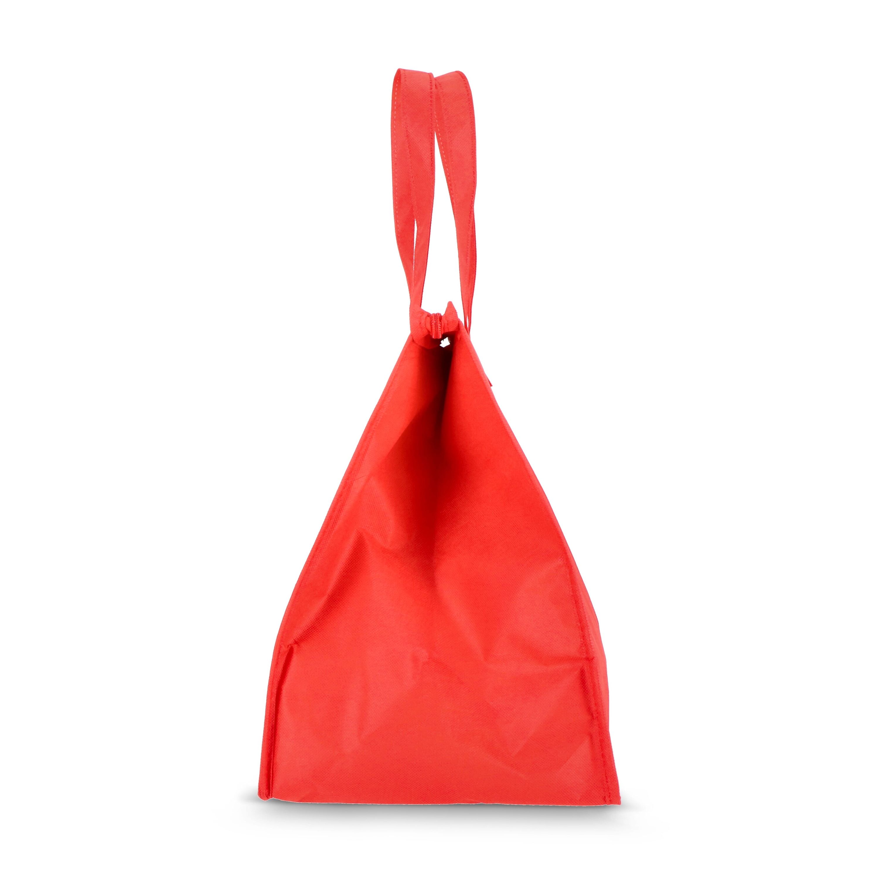 R-PET Kühltasche Non Woven 33x 25,5 x 37cm 75g/m² - rot-212