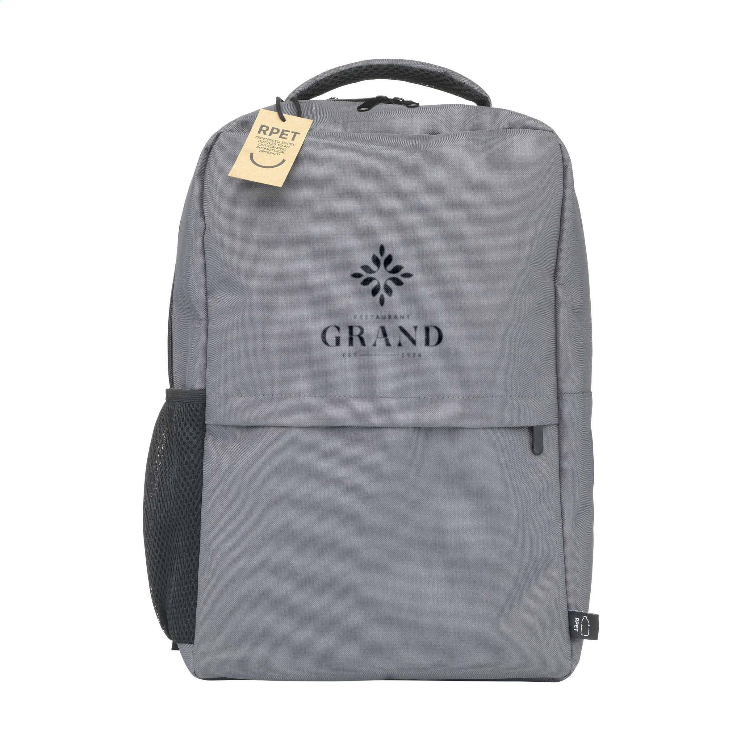 Finley GRS RPET Laptop Backpack Rucksack - grau-110