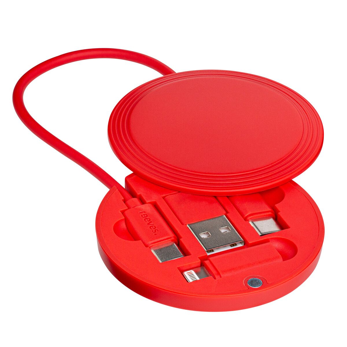 4-in-1 Ladekabel CONVERTICS COLOR - rot-769