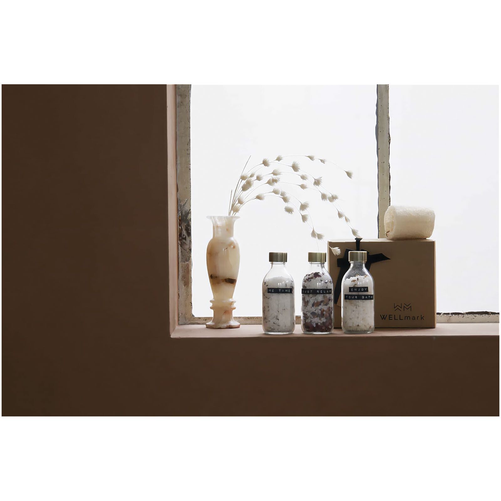 Wellmark Just Relax 3-teiliges Badesalz-Set, 200 ml - transparent klar-133