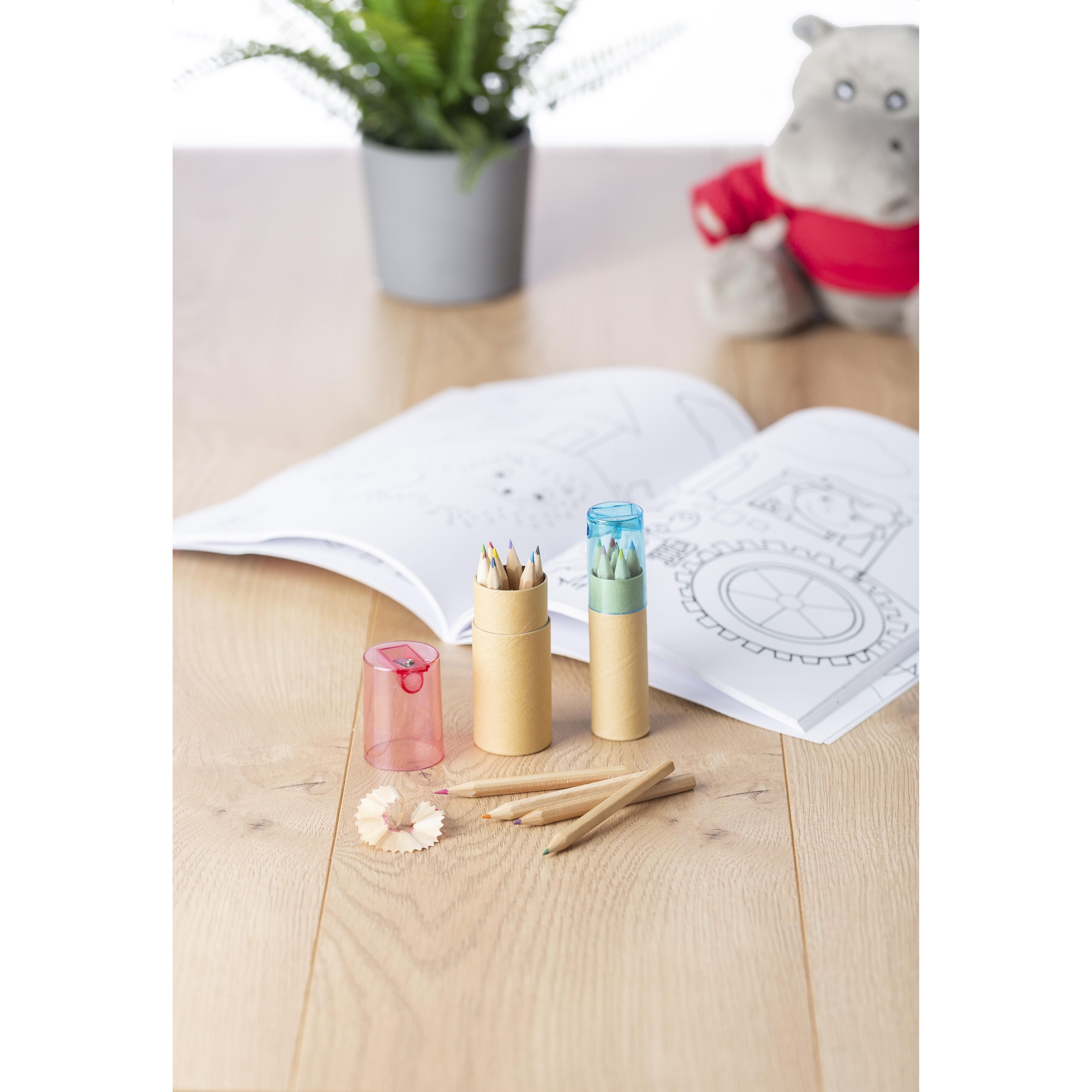 Buntstifte-Set , 6-tlg. Libbie - schwarz-992