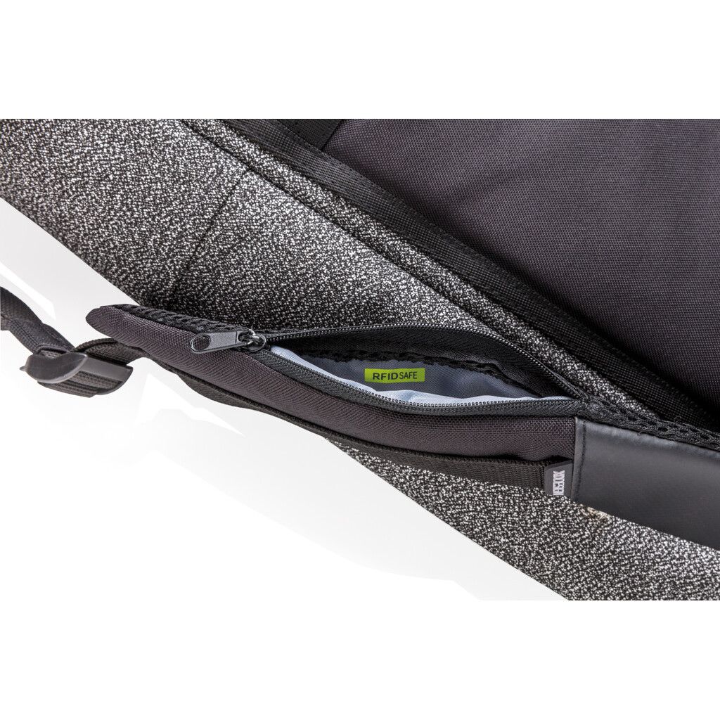 Urban schnitthemmender Anti-Diebstahl-Rucksack - grau-73