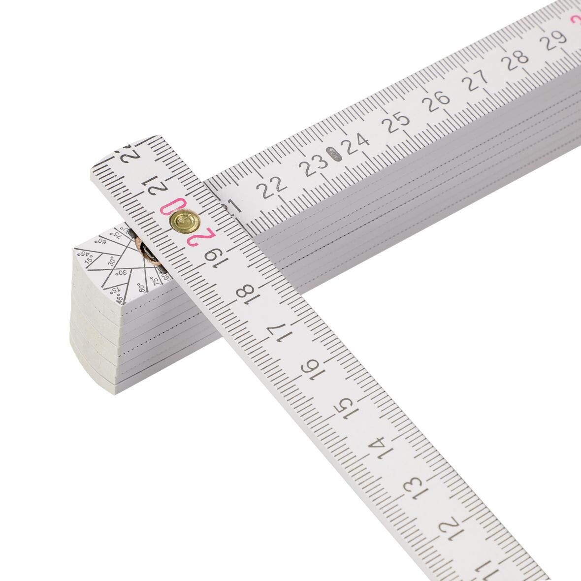 Zollstock Craft 2m - weiß-784