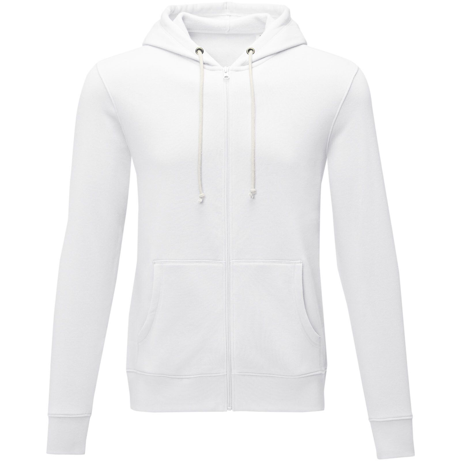 Theron Herren Kapuzenpullover mit Reißverschluss - weiss - XS-322