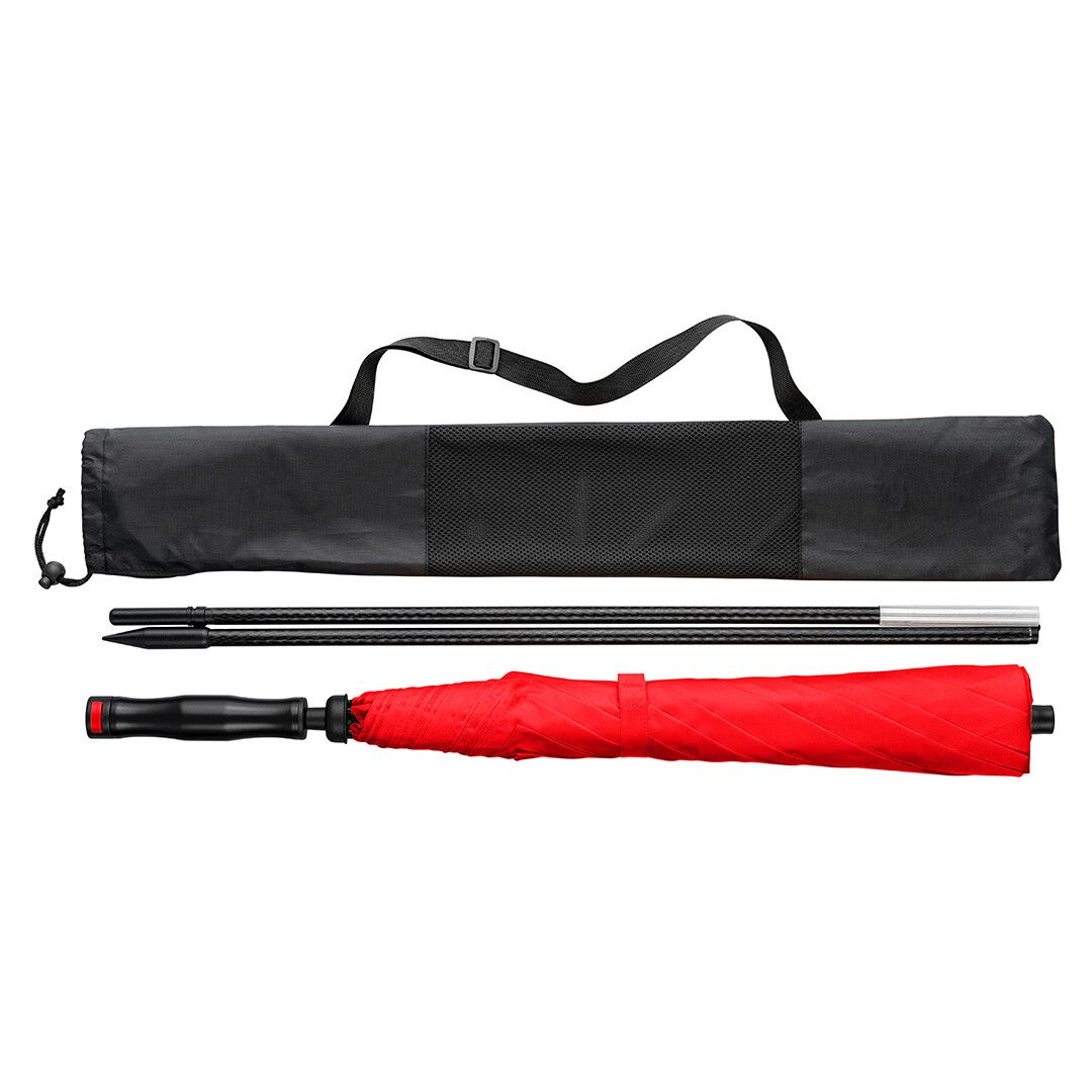 Strand-Sonnenschirm Travelmate Camper Ø147 cm - rot-795